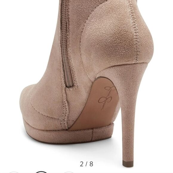 Jessica Simpson Valyn Faux Suede  Bootie in Cheyenne - Picture 4 of 11
